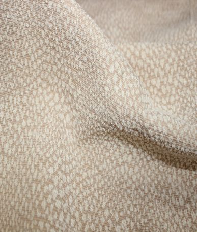 Spotted Upholstery Fabric - FR - Beige