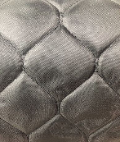 Quilted Curved Diamond Waterproof Fabric