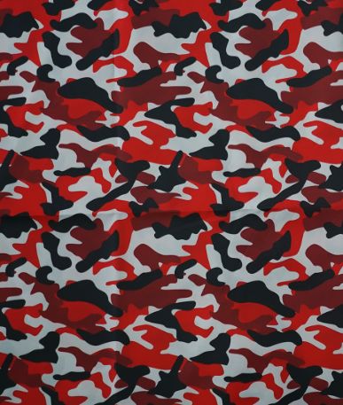 Camo Waterproof Fabric PU 4oz 