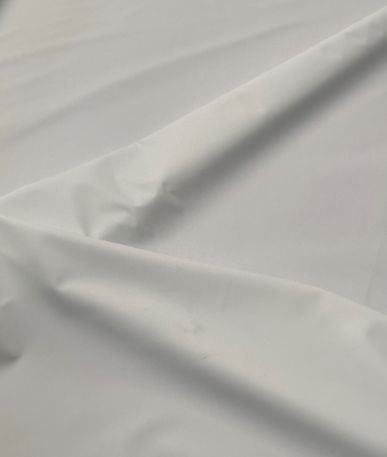 Stretch PU waterproof fabric | White