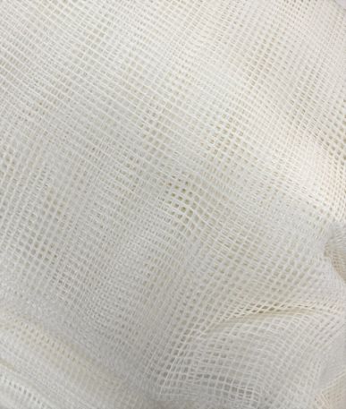 Sprinkler Gauze fabric  - White