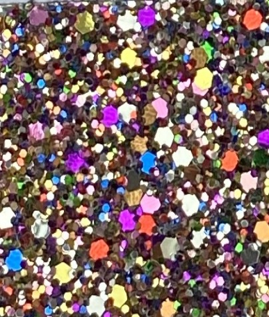 Glitter Display Fabric - Mixed