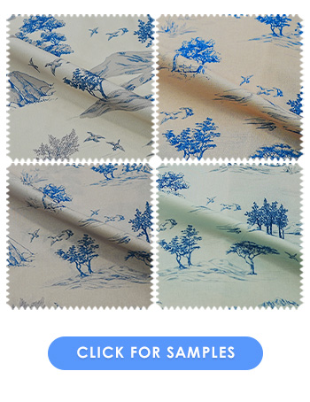 Glacier Curtain Fabric