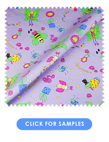 Multi Coloured Cartoon Butterfly Design Print | Multi