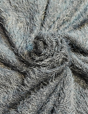 Faux Mohair Stretch Knit Fabric