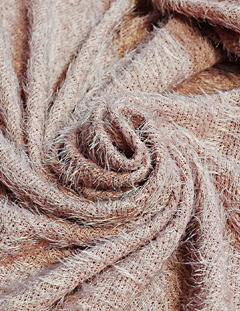 Faux Mohair Stretch Knit Fabric