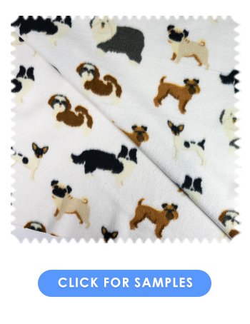 Pawfect Pups Fleece Fabric 