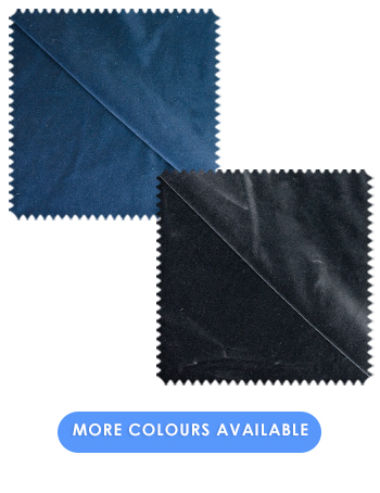 Luxury Velvet Fabric | Black