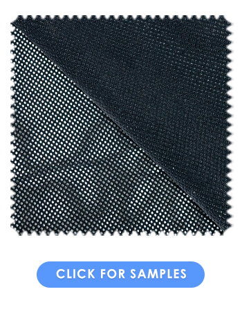 Suede Airtex Mesh Fabric | Black