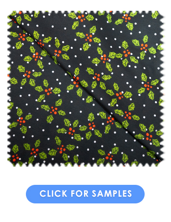 Holly Printed Fabric   | Multi