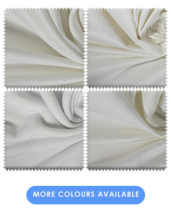 Digital Print Base Fabric  | White Velvet Soft Feel-FR