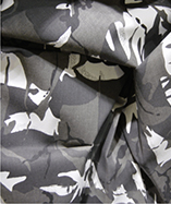 Army Camouflage Print - Drill - Arctic Grey