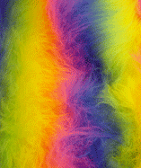 Fur Fabric - Rainbow