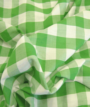 Gingham Fabric 1 Inch Check