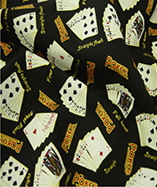 Casino Printed Cotton fabrics - Poker