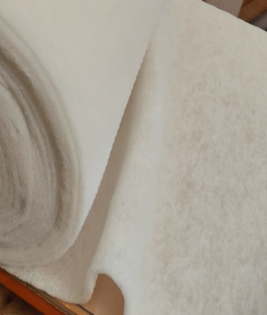 4oz Wadding Hollow Fibre Fabric - White (4oz)