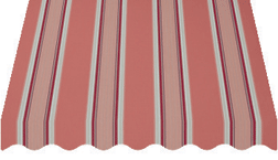 Awning Fabric Fire Stripes