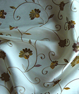 Captivate Floral Curtain Material