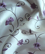 Captivate Floral Curtain Material