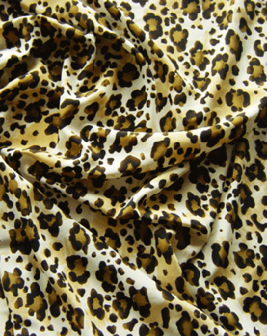 Printed Polyester Minimum order applies - Cheetah