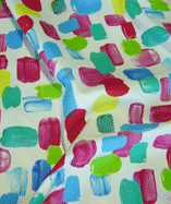 Brush Strokes Cotton Fabric