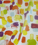 Brush Strokes Cotton Fabric