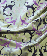 Daiquiri mixed composition luxury drape material