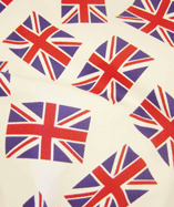 Union Jack Scattered  Flags(4oz Light Weight) 