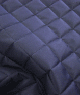 Quilted 7oz Waterproof Fabric | Navy