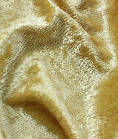 Fire Retardant Crushed Velvet Plain Dyed