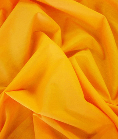 Poly Cotton Fabric - Orange - 38