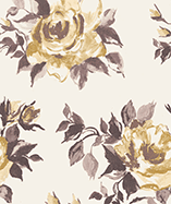 Garden Rose Curtain Fabric