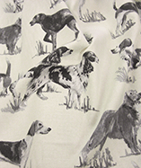 Printed Cotton - Dogs