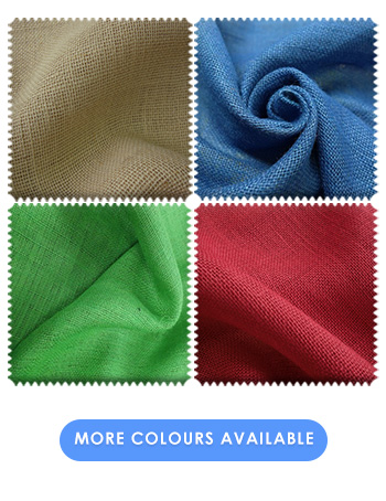 Coloured jute fabric sale