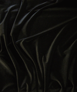 Spandex Velvet Plain Dyed | Black