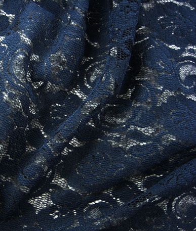 Ivory Iridescent Sparkle Stretch Lace | Fabric UK