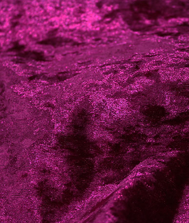 Bling Crushed  Velvet Upholstery Fire Retardant