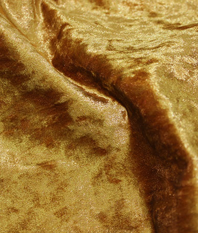 Bling Crushed  Velvet Upholstery Fire Retardant