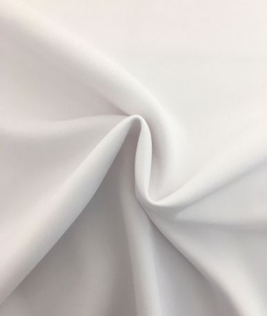 Scuba Fabric | White