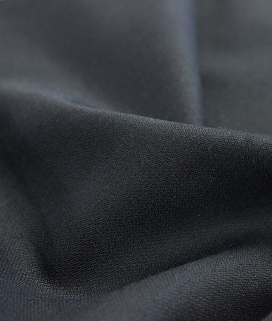 Polyester Wool Mix Suiting(3) Midnight - Midnight Blue