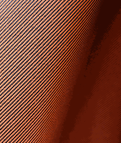 Waterproof Polyester Twill (D)  - Orange