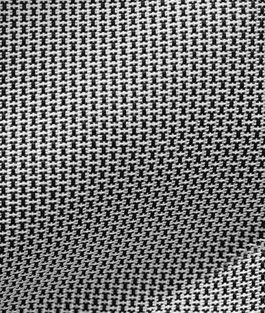 Metallic Grid Polyester (D)
