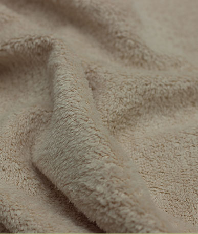 Single Sided Toweling  - To Clear (D) - Cream