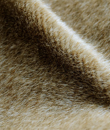 Short Pile Fur Animal Replica (D) - Beige