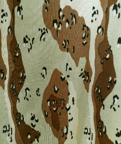 Desert Camouflage Waterproof Fabric | Desert