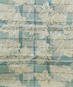 Tartan Vineyard Upholstery Fabric  - Sage Green